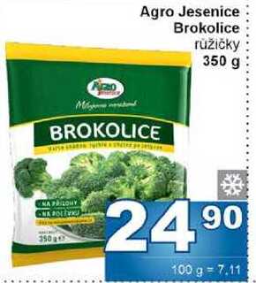 Agro Jesenice Brokolice ružičky 350 g 