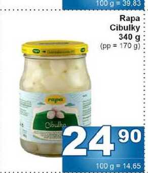 Rapa Cibulky 340 g 