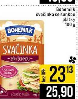 Bohemilk svačinka se šunkou plátky 100 g