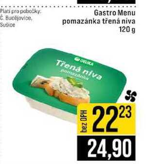 Gastro Menu pomazánka třená niva 120 g