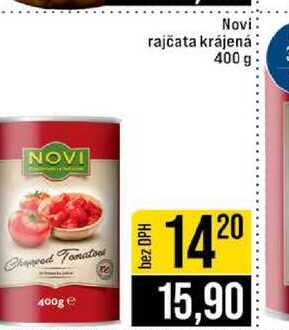 Novi rajčata krájená 400 g