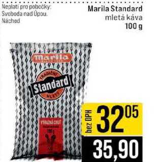 Marila Standard mletá káva 100 g 