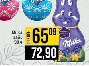 Milka zajíc 90 g