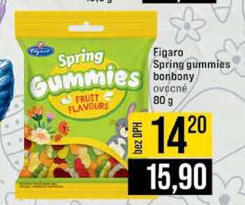 Figaro Spring gummies bonbony ovocné 80 g 