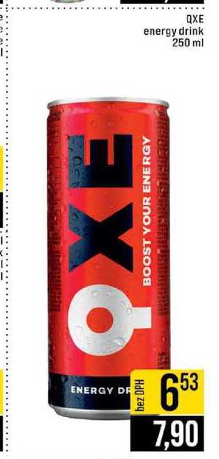QXE energy drink 250 ml 