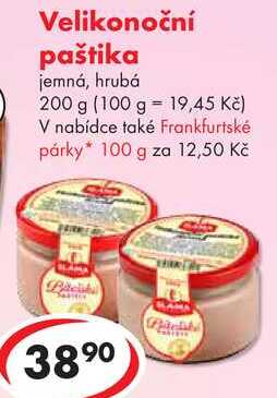 Velikonoční paštika, 200 g