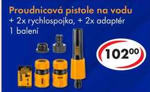 Proudnicová pistole na vodu 
