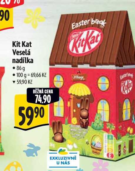 Kit Kat Veselá nadílka  86g  