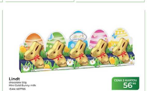 Lindt chocolate 50g Mini Gold Bunny