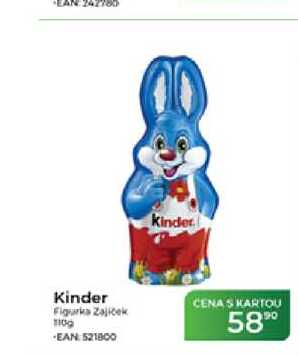 Kinder Figurka Zajíček