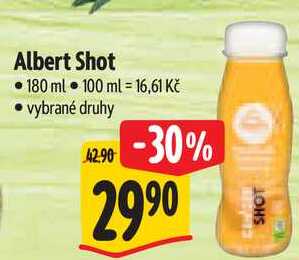 Albert Shot, 180 ml