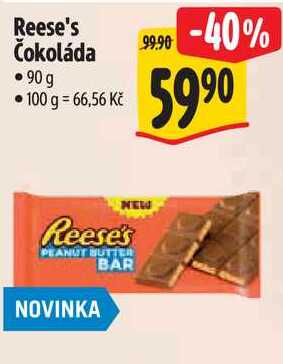 Reese's Čokoláda, 90 g