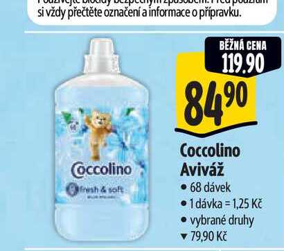   Coccolino Aviváž  68 dávek 