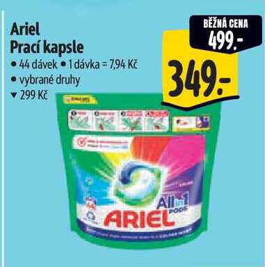 Ariel Prací kapsle, 44 dávek 