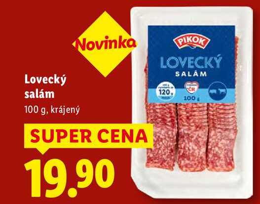 Lovecký salám, 100 g