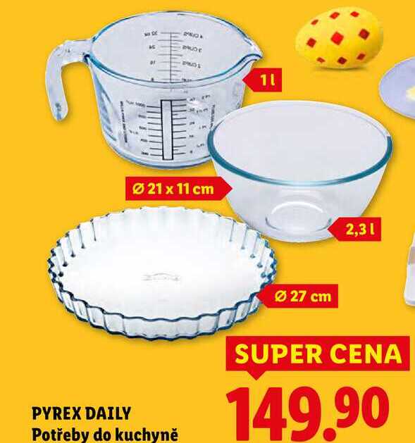 PYREX DAILY Potřeby do kuchyně