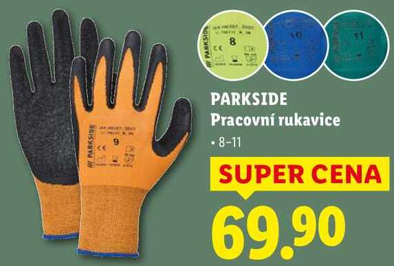 PARKSIDE Pracovní rukavice