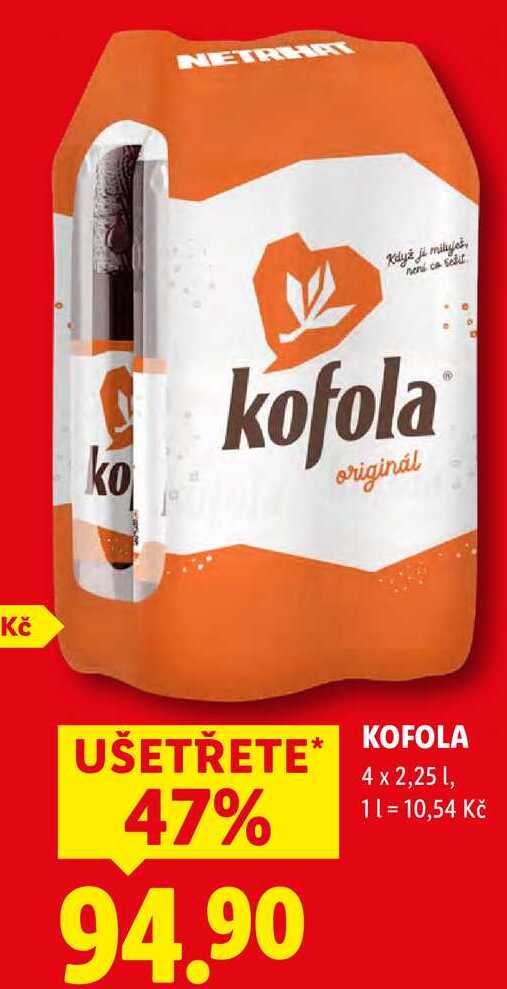 KOFOLA, 4x 2,25 l