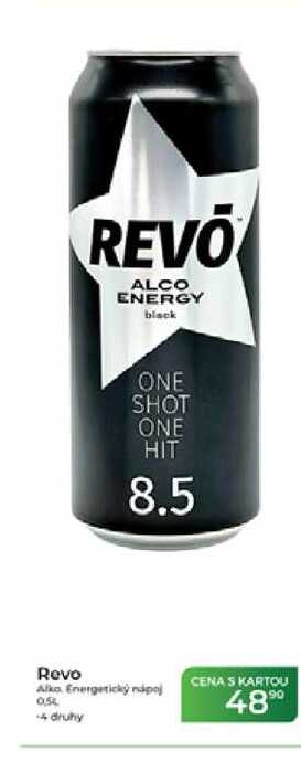 Revo Alko Energetický nápoj 0.5l