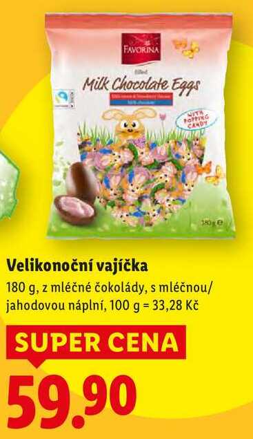 Velikonoční vajíčka, 180 g