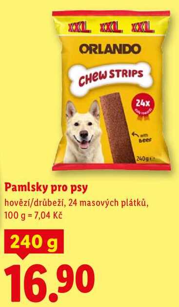 Pamlsky pro psy, 240 g