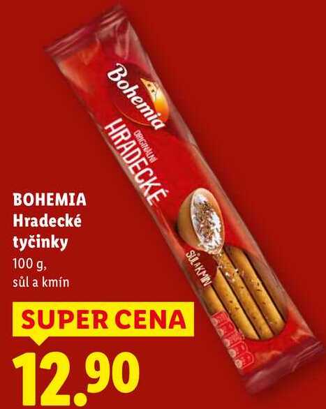 BOHEMIA Hradecké tyčinky, 100 g