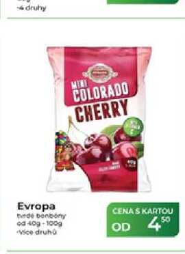 Evropa tvrdé bonbóny