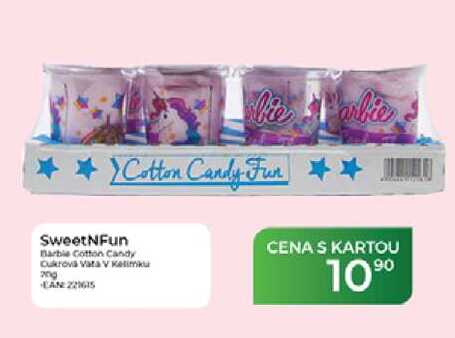 SweetNFun Barbie Cotton Candy