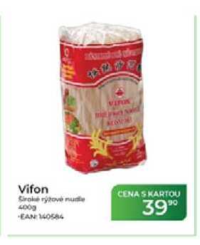Vifon široké rýžové nudle 400g