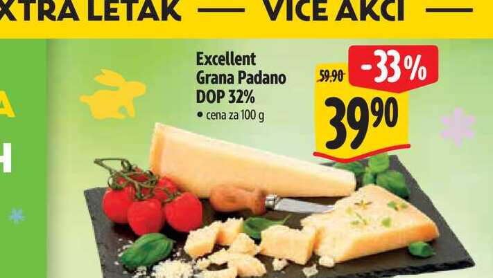   Excellent  Grana Padano DOP 32% 100 g