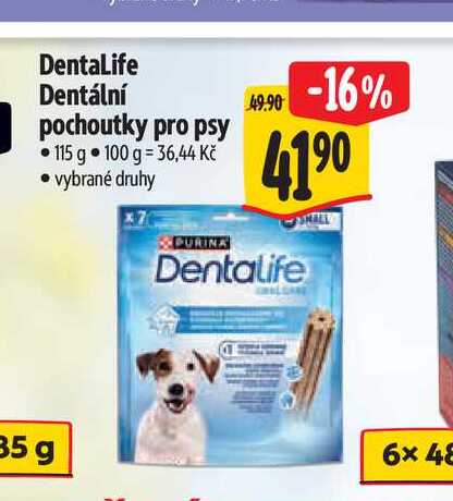 DentaLife Dentální pochoutky pro psy 115 g  