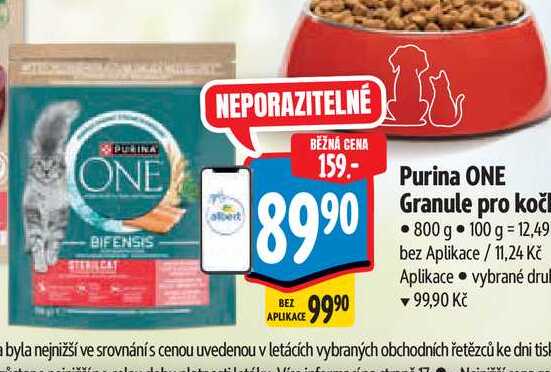   Purina ONE Granule pro kočky 800 g 