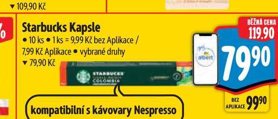   Starbucks Kapsle 10 ks 