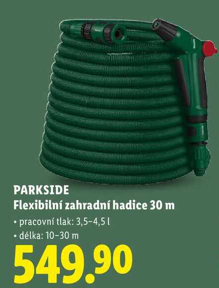 PARKSIDE Flexibilní zahradní hadice 30 m 
