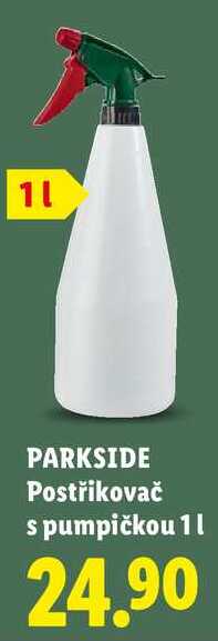 PARKSIDE Postřikovač s pumpičkou 1 l