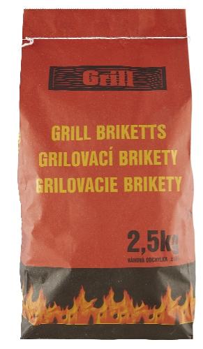 Brikety a podpalovače, 2.5 kg