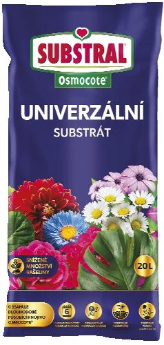 Substrát s hnojivem Osmocote, 20 l