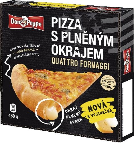 Don Peppe Pizza s plněným okrajem, 480 g