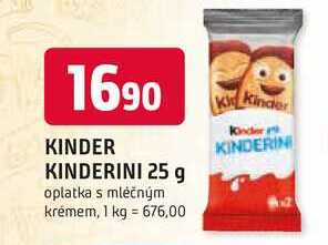 KINDER KINDERINI 25 g