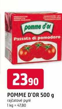 POMME D'OR 500 g rajčatové pyré