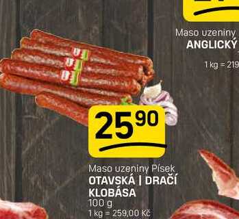 OTAVSKÁ | DRAČÍ KLOBÁSA 100 g 