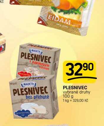 PLESNIVEC vybrané druhy 100 g