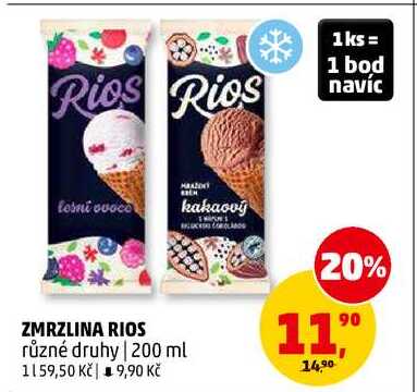 ZMRZLINA RIOS, 200 ml 
