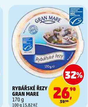 RYBÁŘSKÉ ŘEZY GRAN MARE, 170 g
