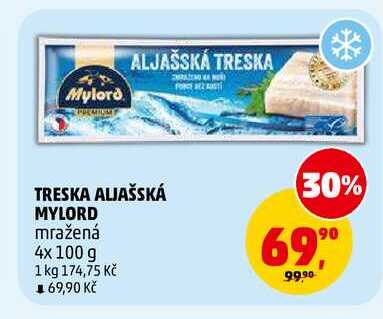 TRESKA ALJAŠSKÁ MYLORD, 4x 100 g