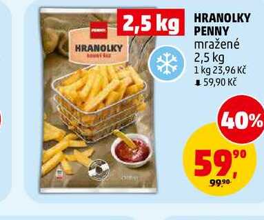 HRANOLKY PENNY, 2,5 kg