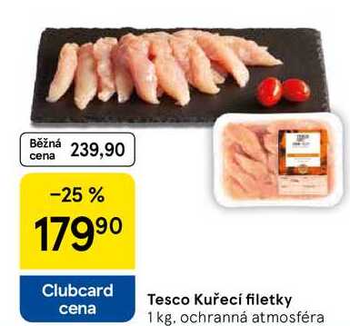 Tesco Kuřecí filetky, 1 kg 