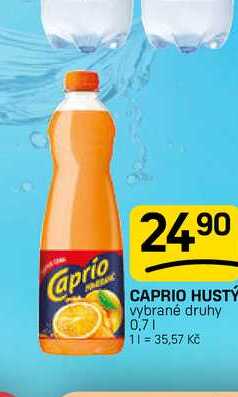 CAPRIO HUSTY vybrané druhy 0,7l