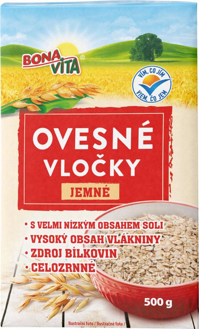 Bonavita Ovesné vločky