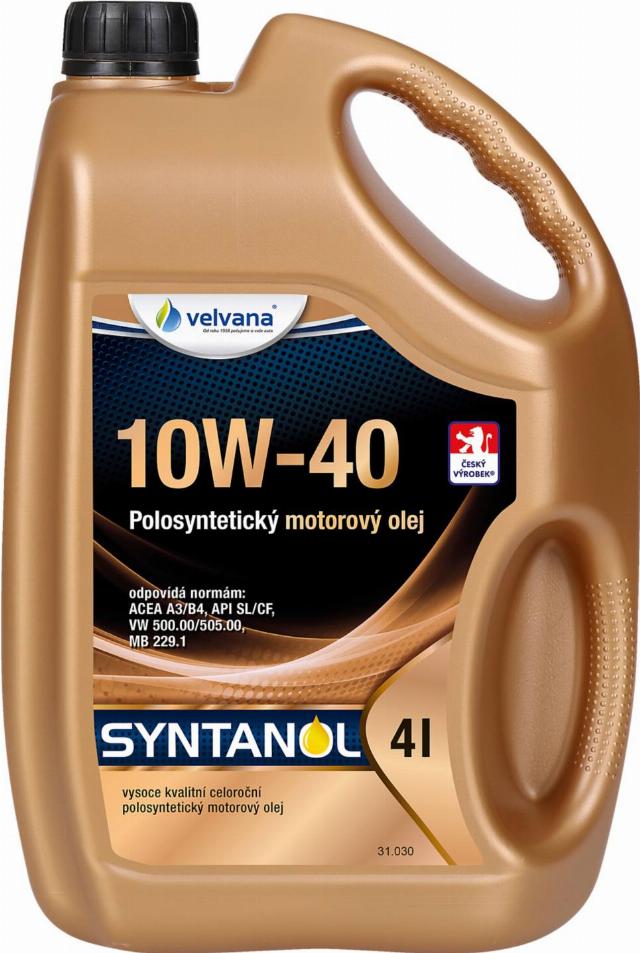 VELVANA Motorový olej 10W-40 objem: 4 l